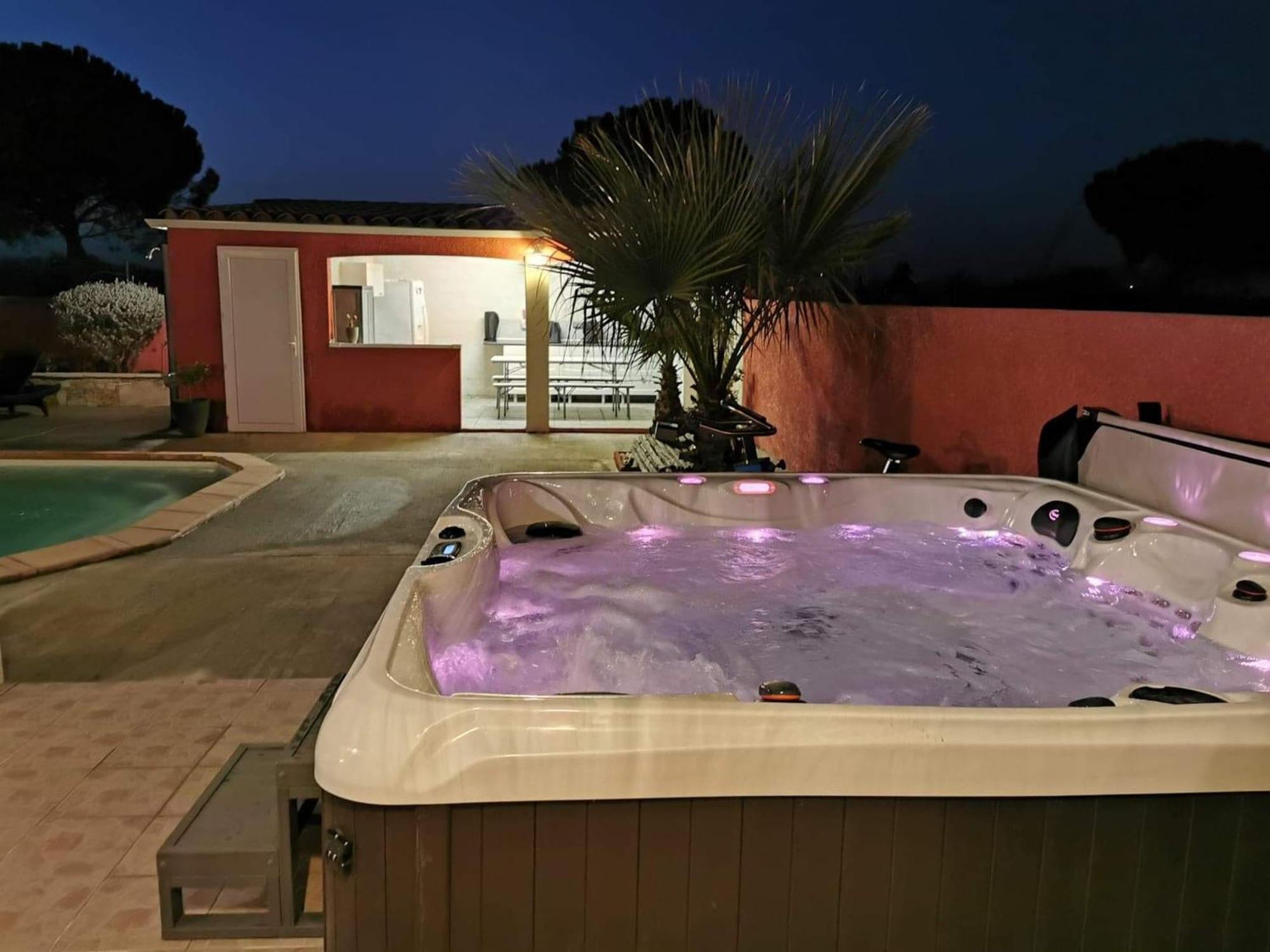 Villa Elegante A Carcassonne Avec Jardin Et Jacuzzi מראה חיצוני תמונה